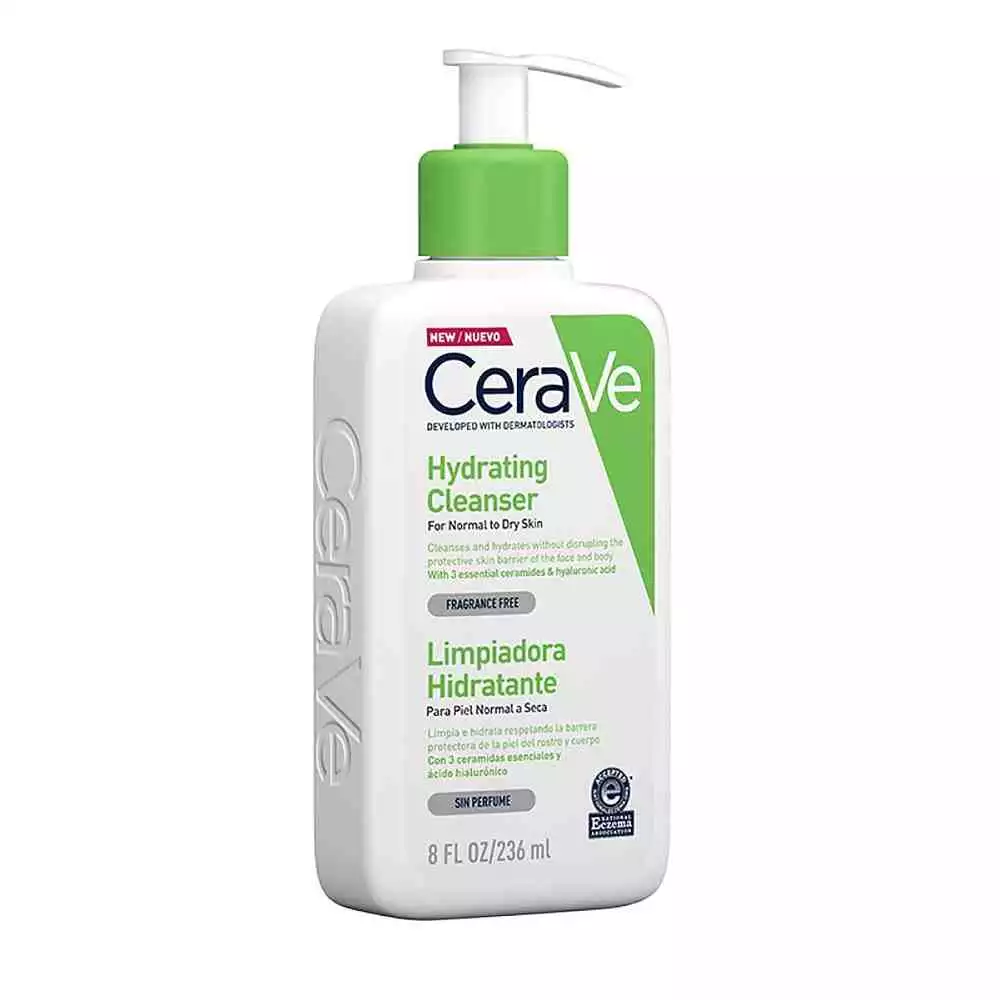 CeraVe Crema Limpiadora Hidratante Hydrating Cleanser 236ml - Imagen 16