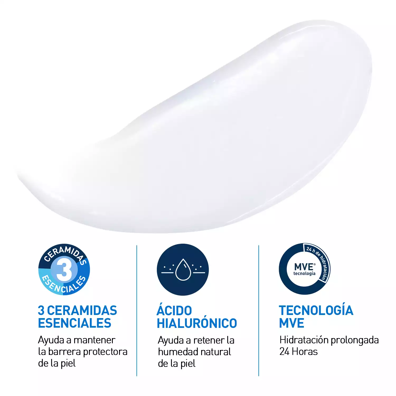 CeraVe Crema Hidratante Facial PM Facial Mositurizing Lotion 52ml - Imagen 2