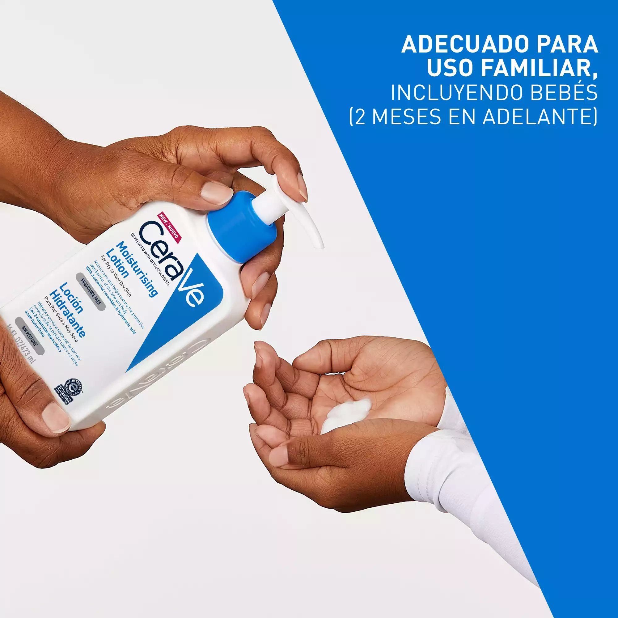 CeraVe Crema Hidratante Facial PM Facial Mositurizing Lotion 52ml - Imagen 6