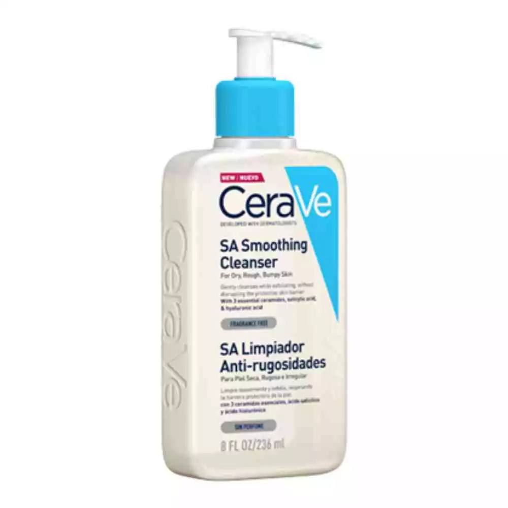 CeraVe Limpiador Suavizante Anti-rugosidades SA Smoothing Cleanser 236ml - Imagen 3